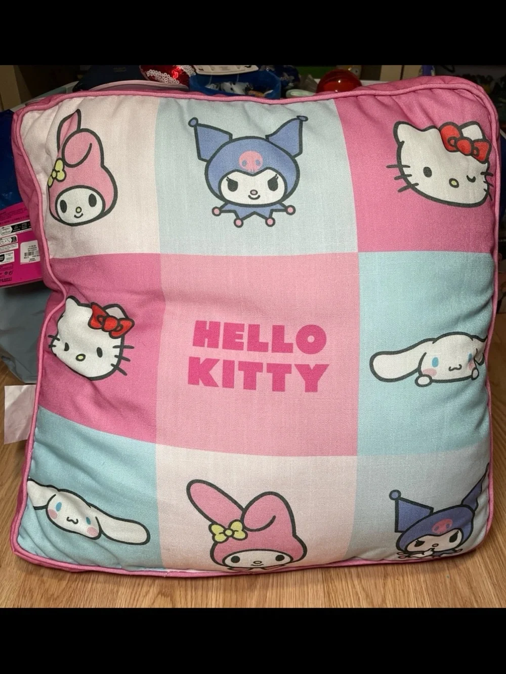 Sanrio Hello Kitty and Friends 17.72” x 17.72” Pillow Cushion Primark Exclusive